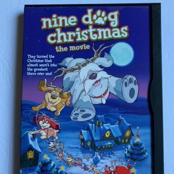 Nine Dog Christmas The Movie - Kids Christmas DVD - Picture 1 of 3